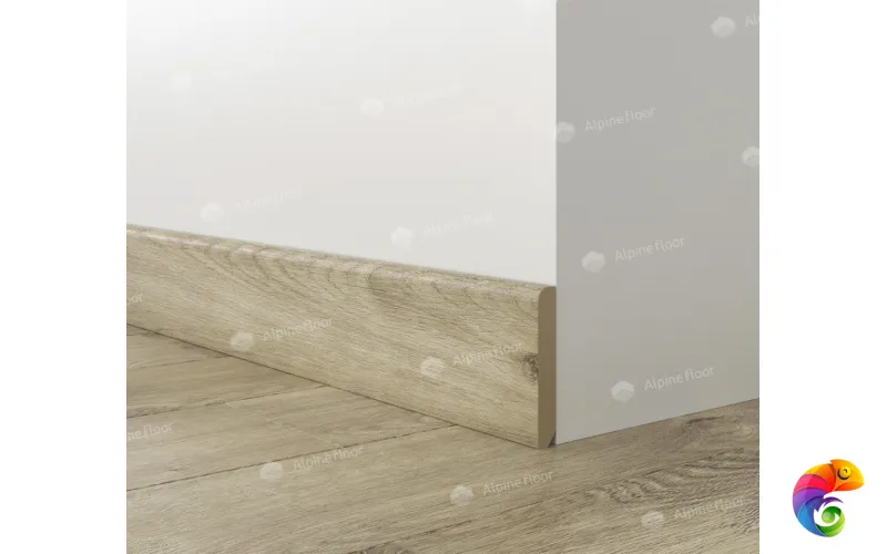 Напольный плинтус Parquet Light Дуб Натуральный Отбеленный SK 13-5