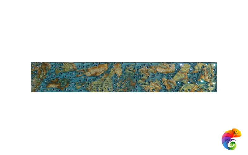 Декоративные элементы Jewerly azul 5x30 +4135