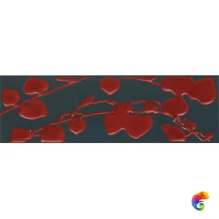 Cenefa Delic Roja 10x33 +3902