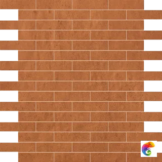 CRETA OCRA BRICK MOSAICO 30.5X30.5