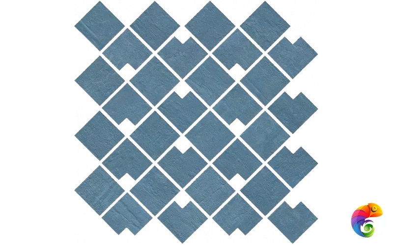 Мозаика Raw Blue Block 28x28 9RBB