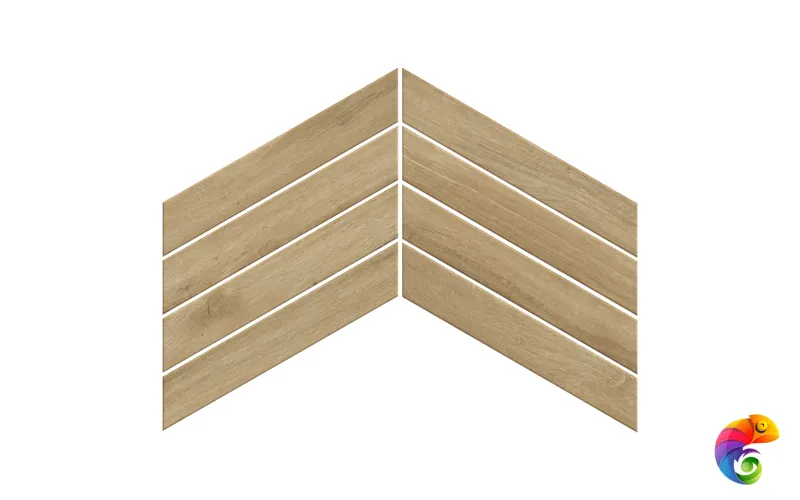 Напольная плитка F.O. GOLDEN CHEVRON 7,5X45 7.5X45 600010002449