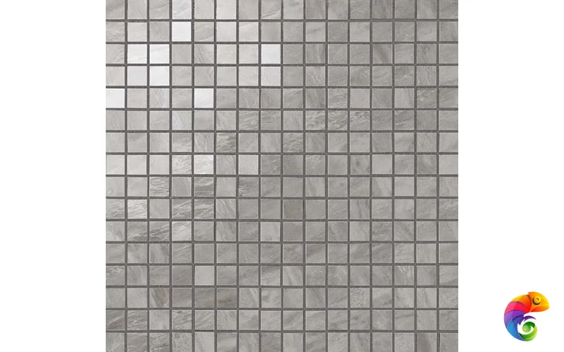 Мозаика Marvel Bardiglio Grey Mosaico Lapp. 30x30 AS3S