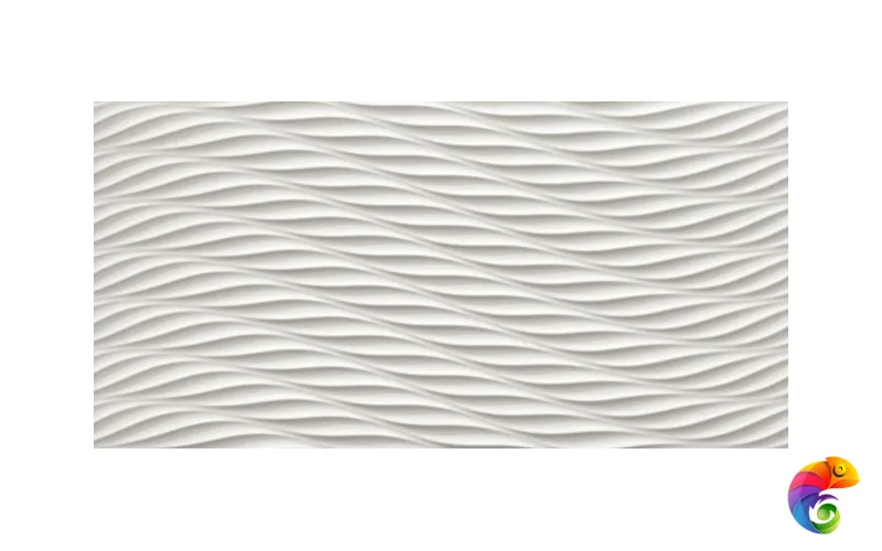Декоративные элементы 3D Twist  White Matt 40x80 8DWM