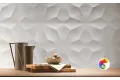 Декоративные элементы 3D Twist  White Matt 40x80 8DWM