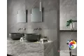 Мозаика Marvel Bardiglio Grey Mosaico Lapp. 30x30 AS3S