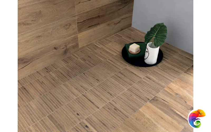 Напольная плитка ROOTS 20X120 HONEY MATT R9 20X120 fPVZ