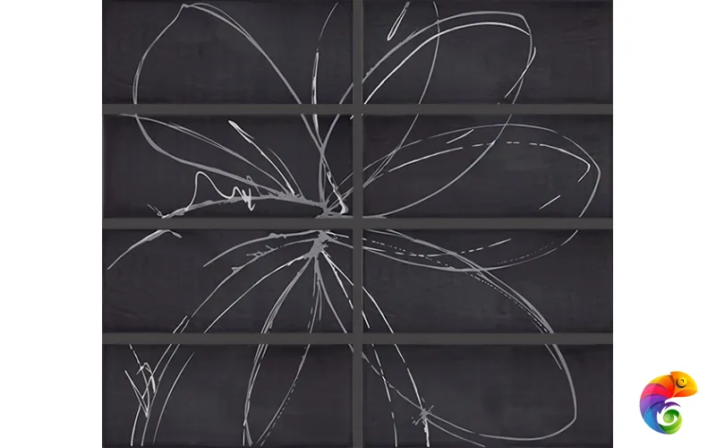 Декоративные элементы 653E9RF Black Poison 25x60x8 653E9RF