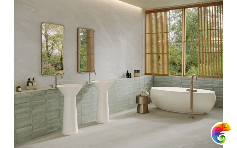 Напольная плитка FDMR Tiffan. Wh. Rett 80x160/ФДМP Тиффан. Ва. Рет 80x160 80x160 610010005815