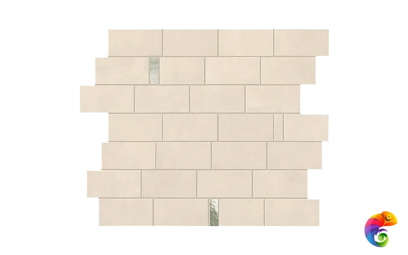 Мозаика Boost Pro Ivory Minibrick Pro Olive 29.7x33.3 9BMI