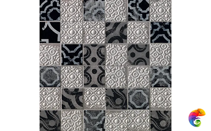 Мозаика CRETA MAIOLICA GREY MOSAICO 30.5X30.5 fK63