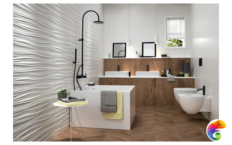 Декоративные элементы 3D Mesh White Matt 40x80 8DMH