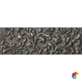 CRETA ACANTO FANGO LISTELLO 10X30.5