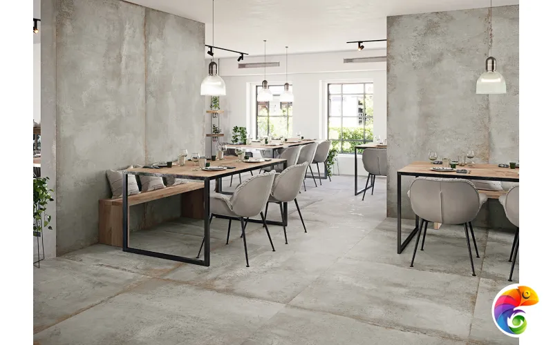 Настенная плитка DISTRITO ALUMINIO 120X260 5,6 120X260X5 78DS37E