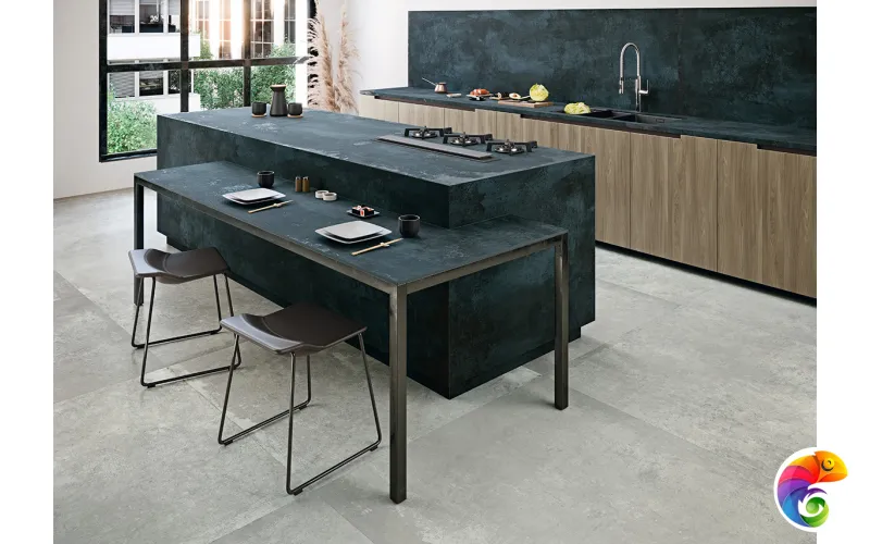 Настенная плитка DISTRITO ALUMINIO 120X260 5,6 120X260X5 78DS37E