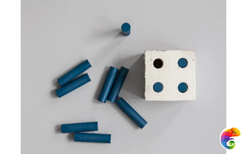 MUTINA BLOC TUBE BLUE 2.5х10