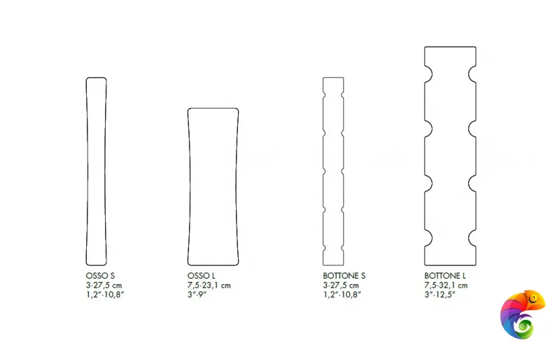 MUTINA BOTTONE S ROSSO 3х27.5