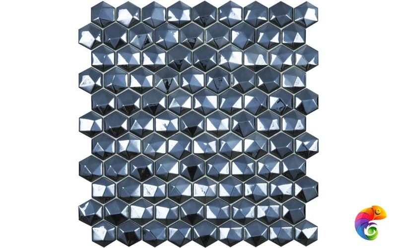 VIDREPUR DIAMOND BLACK HEX (3.5х3.5) 31.7х30.7