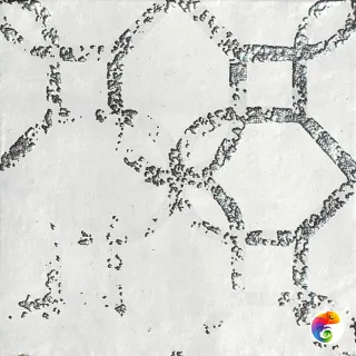 COLORKER ETHNIC OFF WHITE 13.8х13.8 ZM-232