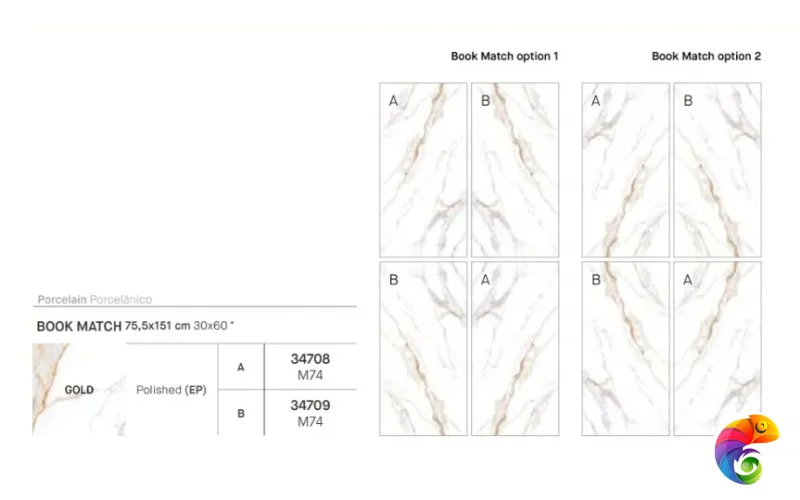 MUSEUM PRALINE BM GOLD A EP 75.5х151 M-35