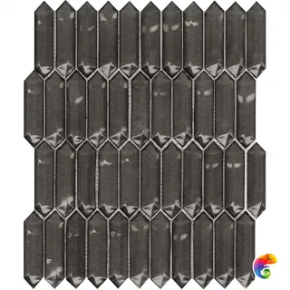 LANTIC CRYSTAL BLACK 29.5x34.5x0.8 G-133