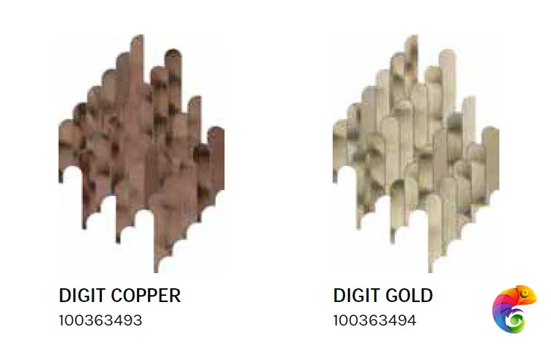 LANTIC DIGIT GOLD 24.7х27.7x0.2 G-133