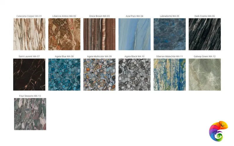 MIRAGE AGATA MULTICOLOR WA 09 LUC SQ 120х278х6