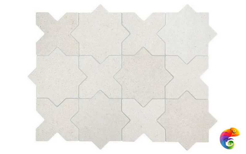 EQUIPE ELDA WHITE STAR 16.8х16.8 EQ-10D