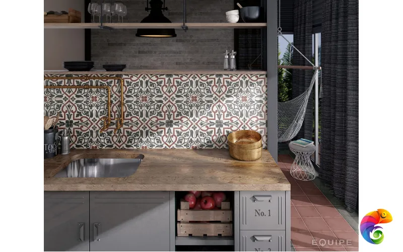 EQUIPE ART NOUVEAU FOLIES BERGERE 20х20 EQ-5