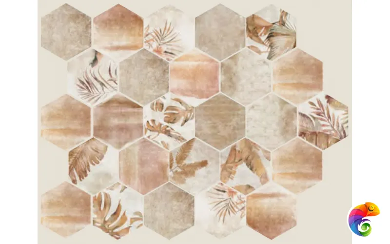 COLORKER TROPIC COTTO HEXAG 32х36.8 ZM-228