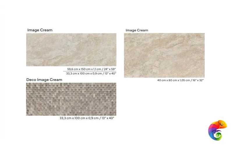 PORCELANOSA IMAGE CREAM 59.6х150х10.2 G-276