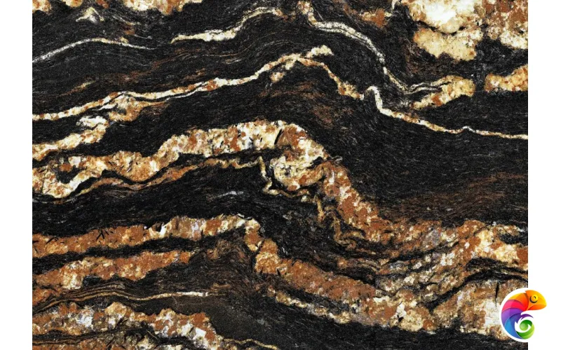 TERZADIMENSIONE BELVEDERE BLACK POLISHED 120х280x0.6