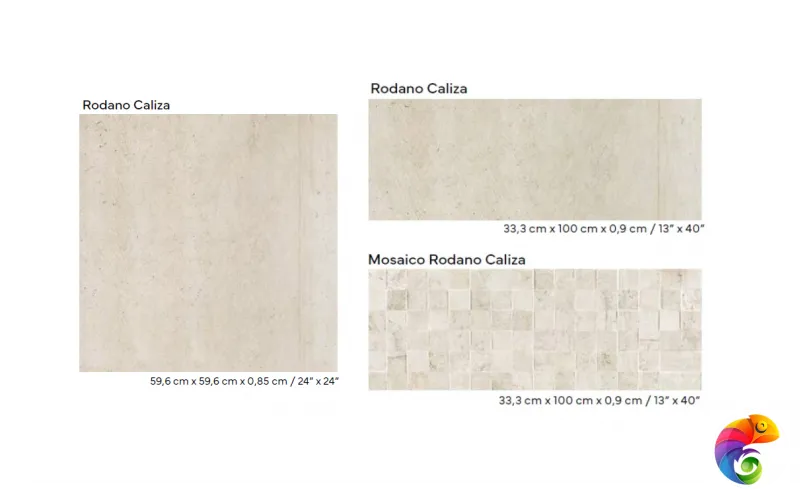 PORCELANOSA RODANO MOSAICO CALIZA 33.3х100 G-271
