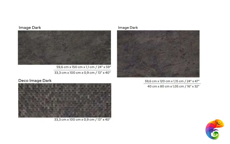 PORCELANOSA IMAGE DARK 33.3х100х0.92 G-271