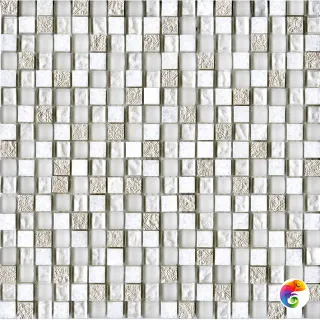 LANTIC IMPERIA MIX SILVER WHITE (1.5x1.5) 29.8x29.8 G-126