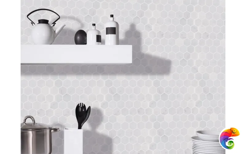 LANTIC ESSENTIAL HEXAGON PERSIAN WHITE 25.8х29.8 G-135