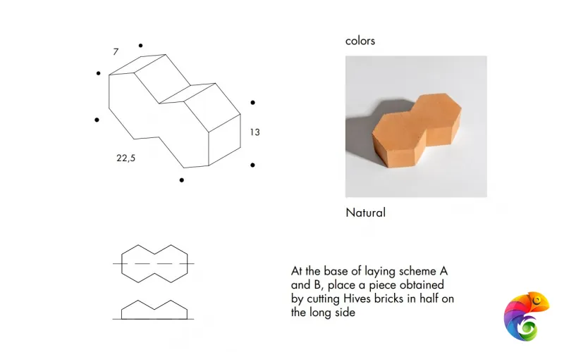 MUTINA HIVES NATURAL 13х22