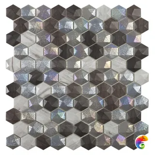 VIDREPUR ELITE FOREST MIX HEX (3.5х3.5) 31.7х30.7