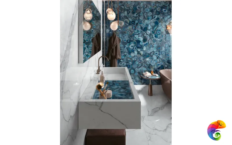 MIRAGE AGATA BLUE WA 08 LUC SQ 120х278х6