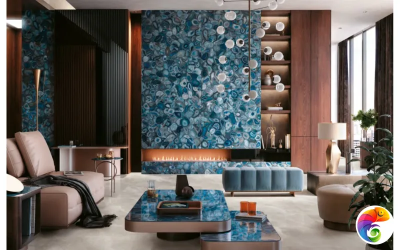 MIRAGE AGATA BLUE WA 08 LUC SQ 120х278х6