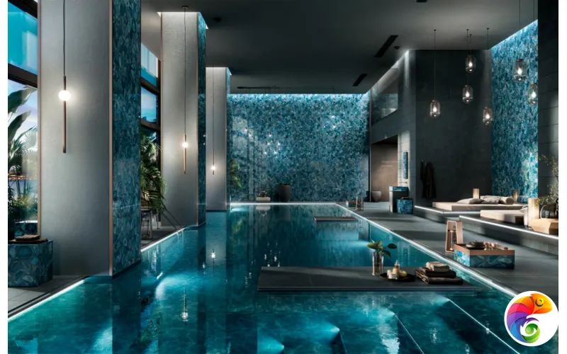 MIRAGE AGATA BLUE WA 08 LUC SQ 120х278х6