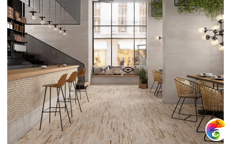 COLORKER RAGNAR TAPIES WHITE 59.5х119.2 M-84