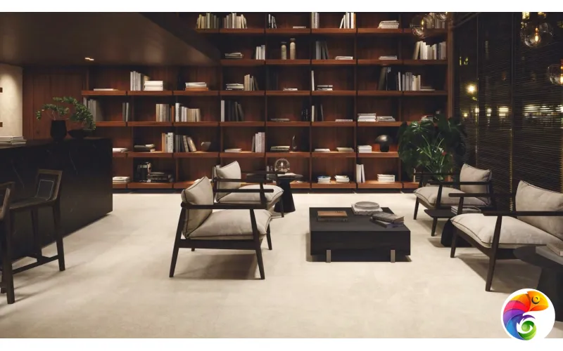 PORCELANOSA SADDLE CALIZA L 120х120x0.85 G-392