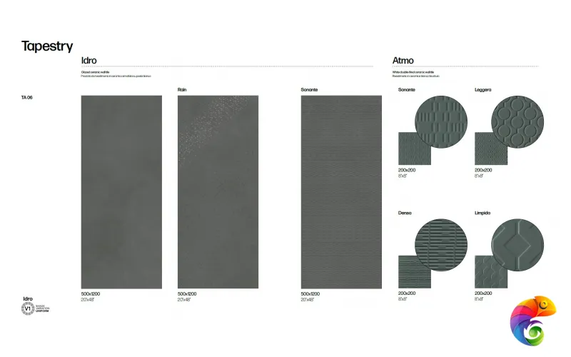 MIRAGE TAPESTRY TA 06 IDRO SONANTE 50х120x0.85