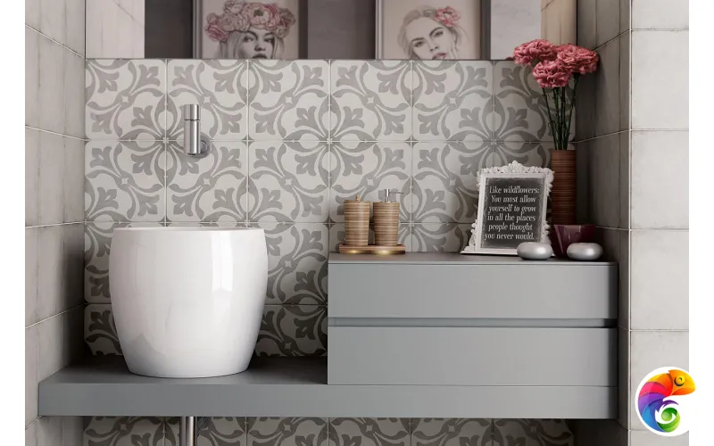 EQUIPE ART NOUVEAU LA RAMBLA GREY 20х20 EQ-5