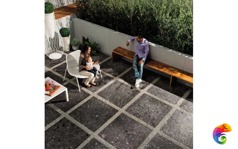 MIRAGE SVART RR 03 ST SQ 60x60х2