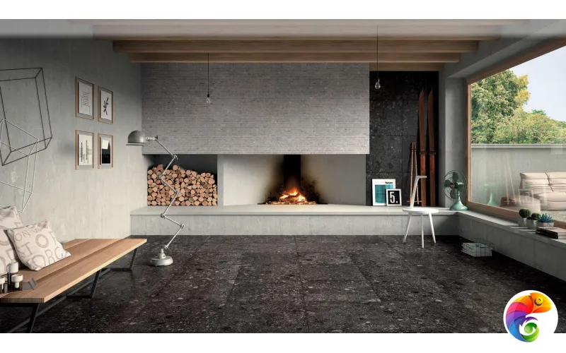 MIRAGE SVART RR 03 ST SQ 60x60х2