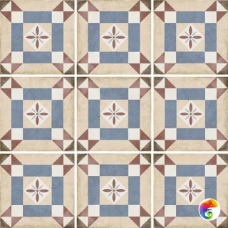 EQUIPE ART NOUVEAU LYS COLOUR 20х20 EQ-5