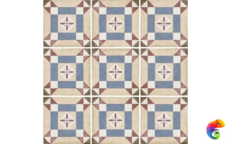 EQUIPE ART NOUVEAU LYS COLOUR 20х20 EQ-5