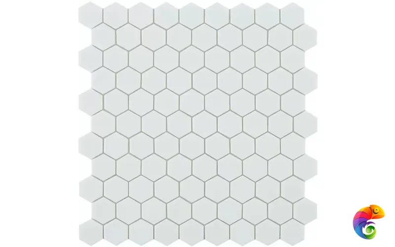 VIDREPUR NORDIC MATT WHITE HEX (3.5x3.5) 31.7х30.7